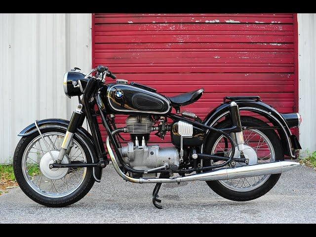 1965 BMW R27 riding video