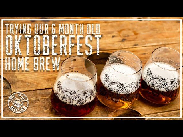 OKTOBERFEST HOME BREW BEERS - MATURED FOR 6 MONTHS | THE MALT MILLER HOME BREWING CHANNEL