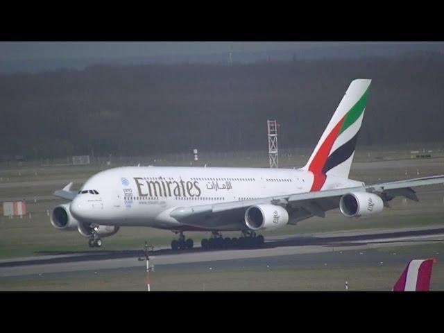 Düsseldorf Airport Plane Spotting [Landing and Takeoff] [2017] [HD]