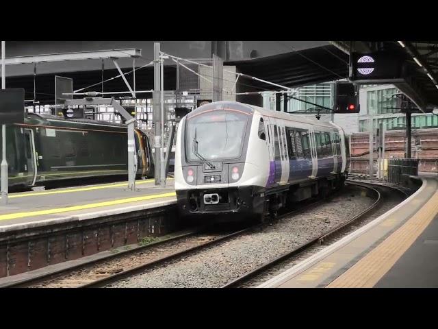 Tfl Rail 345013 Departing Paddington