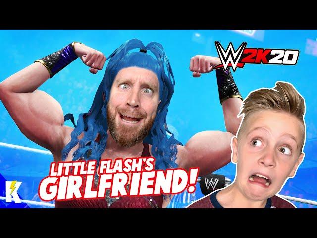 Little Flash Creates a Girlfriend! WWE 2k20 Career Mode Part 1 | K-City GAMING