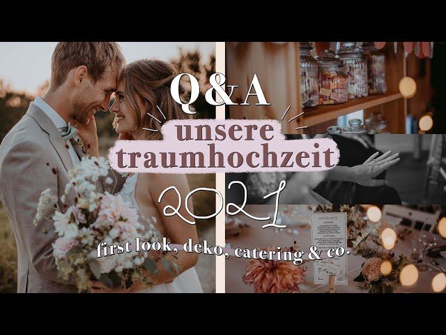 Q&A Fazit zu unserer Hochzeit - First Look, veganes Catering & Fehlentscheidungen