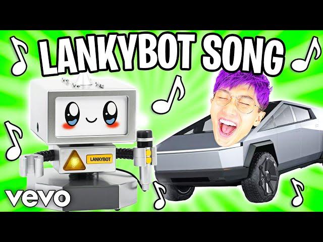 THE LANKYBOT SONG!  (NEW LankyBox 2024 Official Music Video!) *TESLA CYBERTRUCK VERSION*