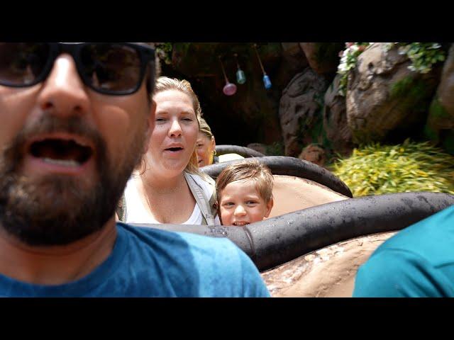 Best Day Ever At Disney World's Magic Kingdom! | First Big Rides, Popcorn Treat & Father's Day Fun!