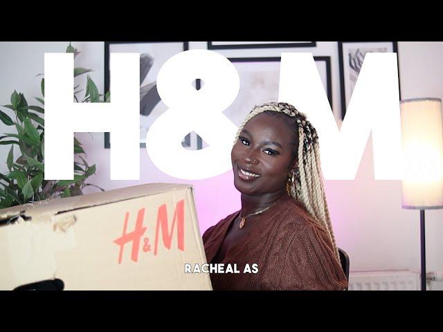 H&M NEW IN HAUL + TRY ON HAUL - H&M AUTUMN GEMS | RACHEAL AS