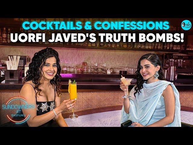 Sundowner With The Bold & Unfiltered Uorfi Javed At Curly Tales Pan Asian Restaurant Shifuku | EP 03