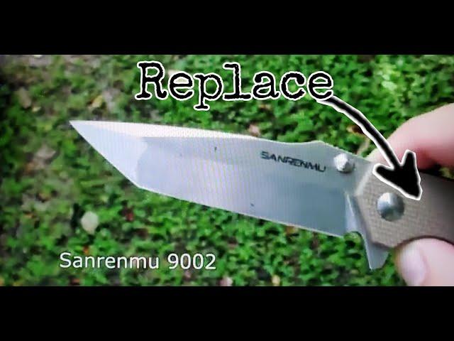 Sanrenmu 9002 Folding Knife - Quick Modification