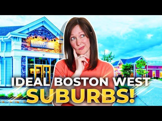 Living In Boston MA: Explore The BEST SUBURBS In The WEST | Living In East Coast Massachusetts