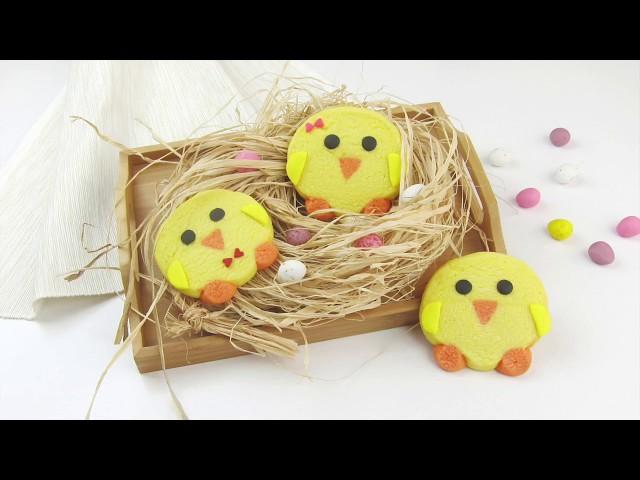 Easter Chick Cookies Tutorial  | Mar 2018 Bake It Box