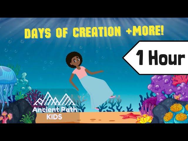 1 Hour Set Apart Music Compilation for YAHUAH Kids! | Days of Creation Song +PLUS More