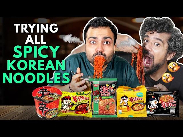 Trying All Spicy Korean Noodles | The Urban Guide