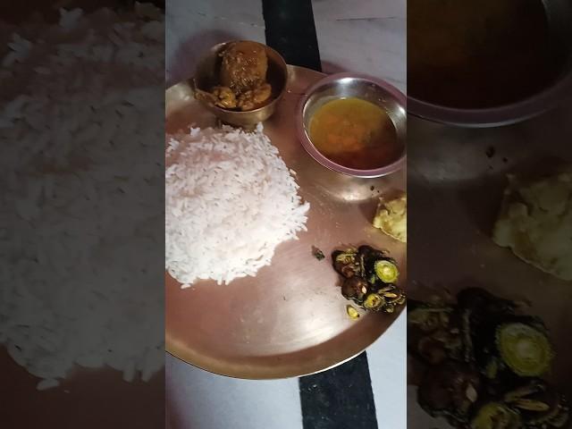 aj dupure lunch er thali#shorts#viraltrending