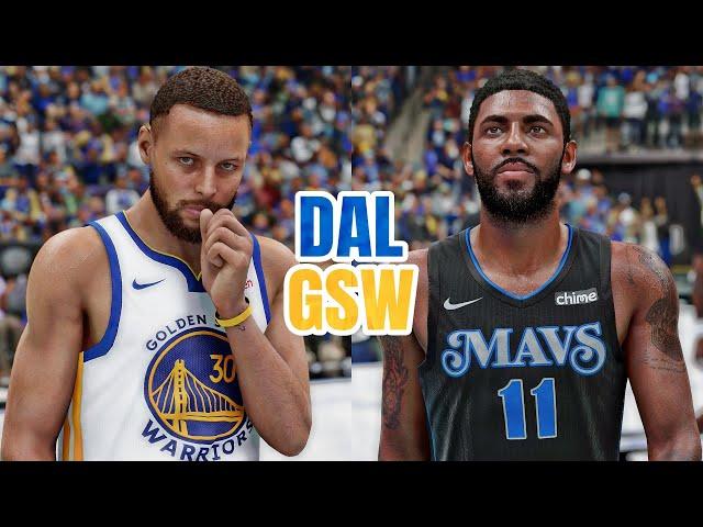 MAVERICKS vs WARRIORS (PS5) - NBA 2K24 [4K UHD]