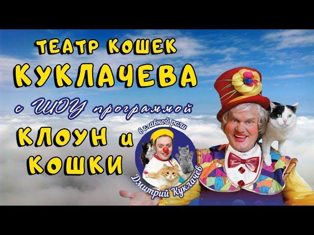 Clown and Cats Show Program - Cats Theater Kuklacheva