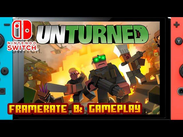 UNTURNED - (Nintendo Switch) - Framerate & Gameplay