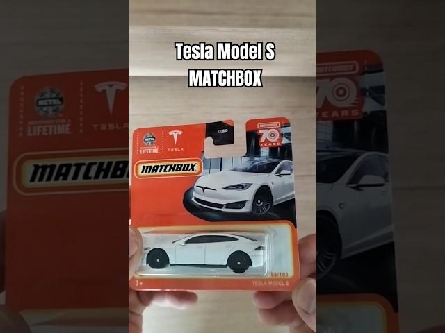 UNBOXING - TESLA MODEL S MATCHBOX #matchbox #tesla #teslamodels #matchboxcollection #unboxingvideo