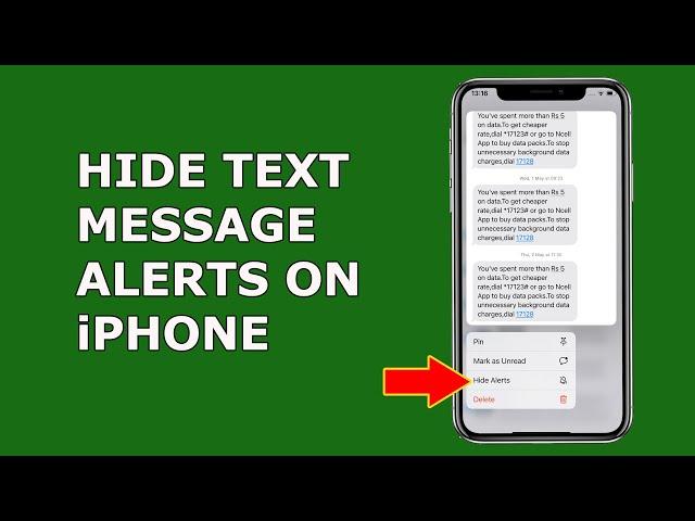 How to silence text messages on iPhone | How to mute text messages on iPhone