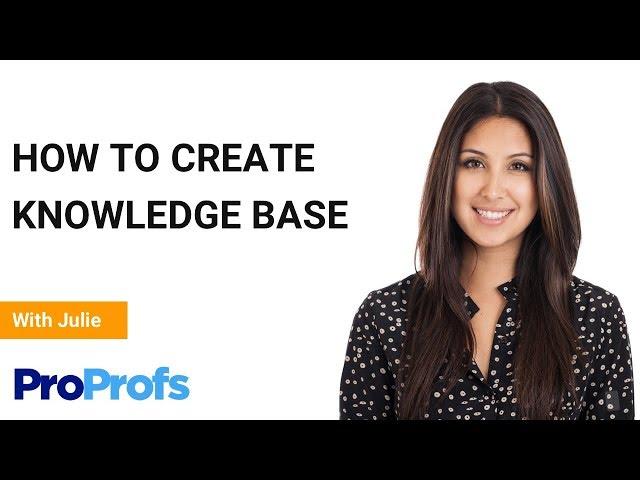 How to Create a Knowledge Base - Easy Steps to Build a Knowledge Base