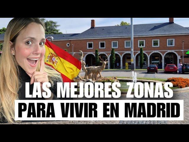 Las MEJORES zonas para VIVIR fuera del centro de MADRID 2024