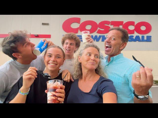 family dinner night at COSTCO | Can we all eat for under $10?