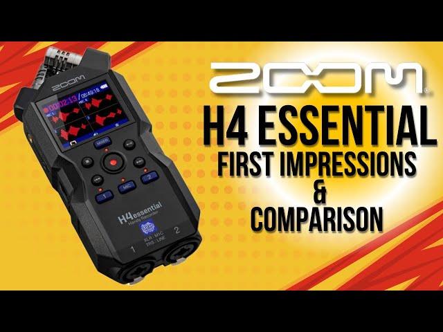 @ZoomSoundLab H4 Essential First Impressions | Sound Test & Comparison