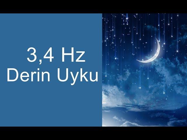 3,4 Hz  Derin Uyku  (Binaural / Isochronic / Enerji Frekansı)