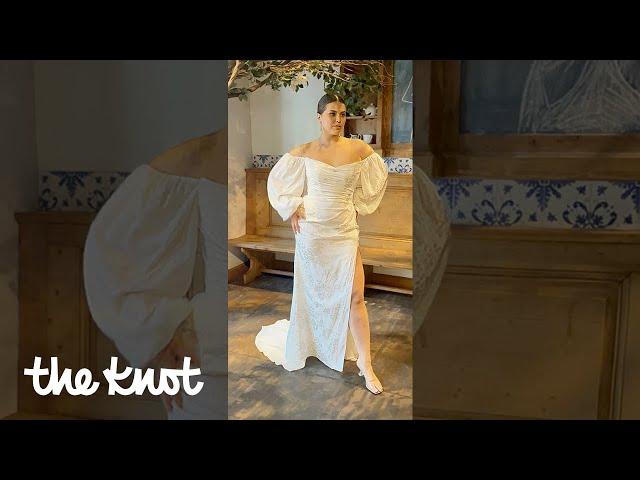 2023 Wedding Dress Trends to Watch   | Bridal Fashion Week | The Knot #shorts