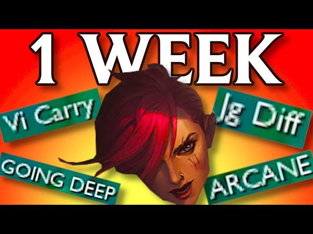 I Spent 1 WEEK Learning Vi For ARCANE Season 2