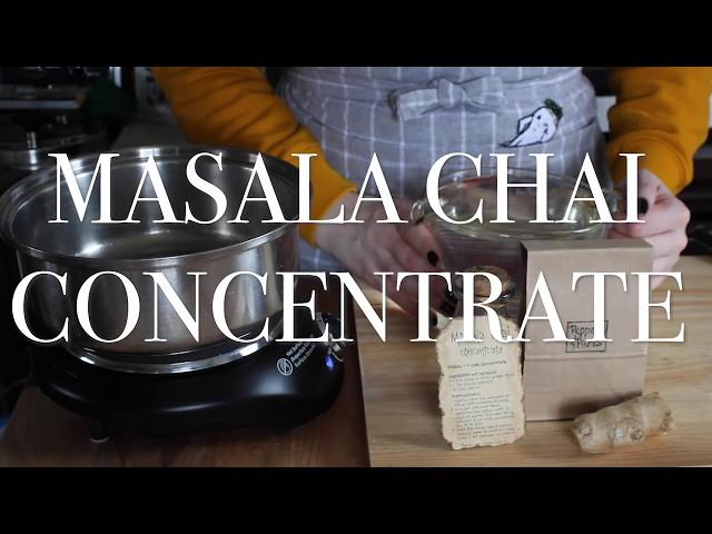 Masala Chai Concentrate