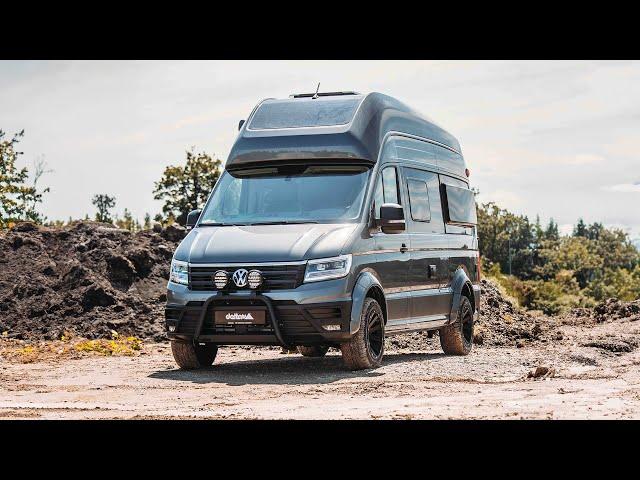 VW Crafter Komplettumbau von delta4x4 (Höher, Breiter, Räder, usw.)