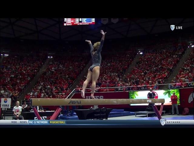 Katelyn Ohashi 2019 Beam vs Utah 9.925