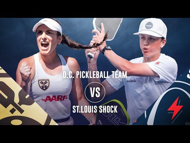 Advil Targeted Relief MLP Mid-Season Tournament | St. Louis Shock vs D.C. Pickleball Team | 7/13/24