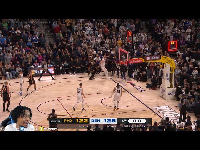 Jokić NBA RECORD! FlightReacts To SUNS at NUGGETS | FULL GAME HIGHLIGHTS | March 7, 2025!