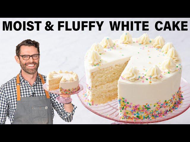 EASY White Cake Recipe