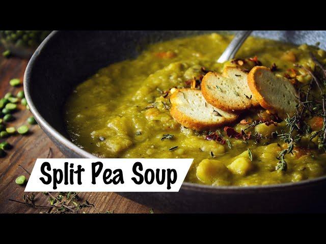 How to Make Veggie Split Pea Soup at Home