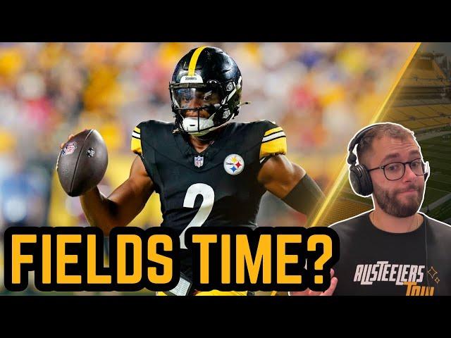 Justin Fields Time for Steelers? What's Wrong With Broderick Jones?