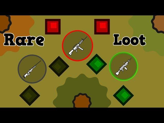 Surviv.io Rarest Woods Mode Items And Combos! 2nd Place 12 Straight Games (Surviv.io Woods Gameplay)