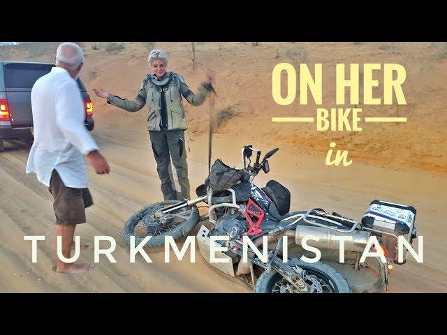 SOLO Motorcycle Ride through Turkmenistan. Ep 9