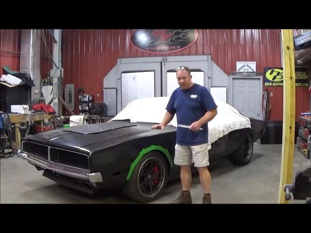 supercharger comes to life also gets wiring and front fenders cut out