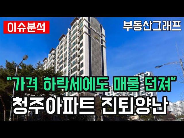 "청주 아파트 가격하락에도 매물 던져, 거래량은 나락으로" 충북 청주시 APT 가격 하락 순위 TOP10 #전망 #급매물 #분양가 #전세가 #흥덕구 #청원구 #상당구 #서원구