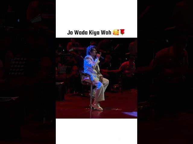 Every note a promise, every word a memory — Sonu Nigam’s “Jo Wada Kiya” hits straight to the heart