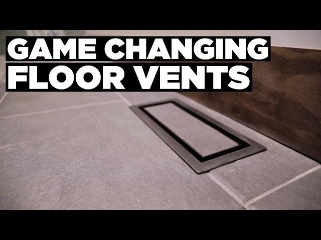 Game Changer Floor Vents | Red Tree Builders