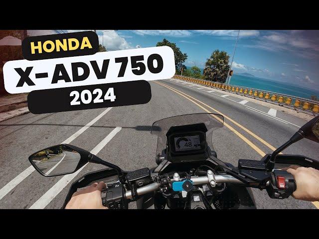 Honda X-ADV 2024 | Phuket Ride [4K RAW Onboard]