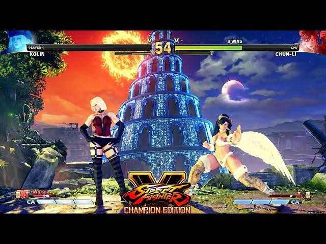 Street Fighter V CE Kolin vs Chun Li PC Mod