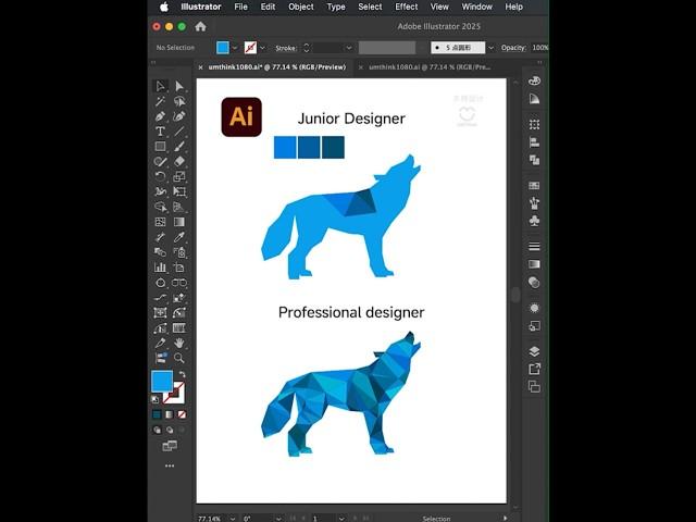 Adobe Illustrator Tips - How to Use Triangle Scripts to Work Faster #designtools #logo