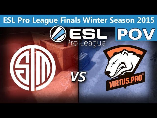 [POV] Virtus.Pro | TSM vs VP - Game 3 [Mirage] | Quarterfinal | ESL Pro League Finals Winter 2015