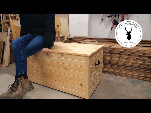 Wooden Storage Chest DIY