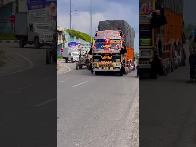 over hight in sirhind #trending #viral #truckdriver #police #sirhind #punjab