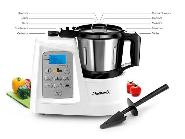 Funcionamiento Mastermix robot de cocina - Discusal Hogar