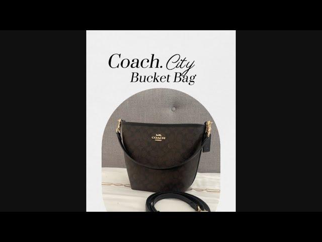 Coach City Bucket Bag Unboxing